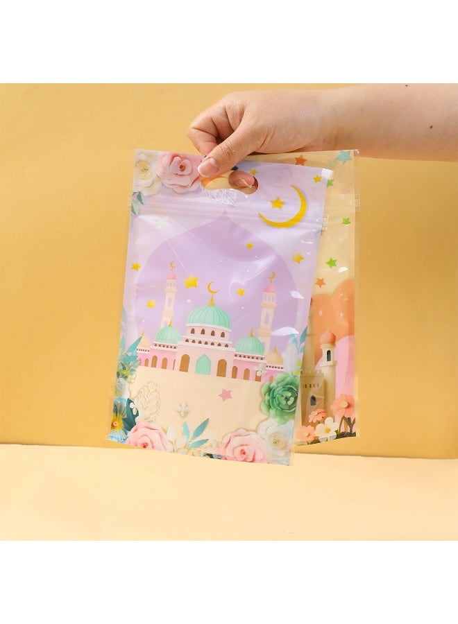 The BZ Company Ramadan Gift Bags - Eid Gift Bags with Handles (25 PCS) – Zipper Closed / Press-Seal Reusable Eid Mubarak & Ramadan Kareem Decoration Goodie Bags for Candy, Cookies, Treats & Party Favors | Islamic Muslim Ramadan Bags Party Supplies - Image 5